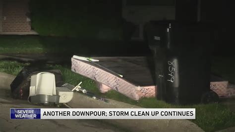 Severe weather leaves storm damage around Chicagoland